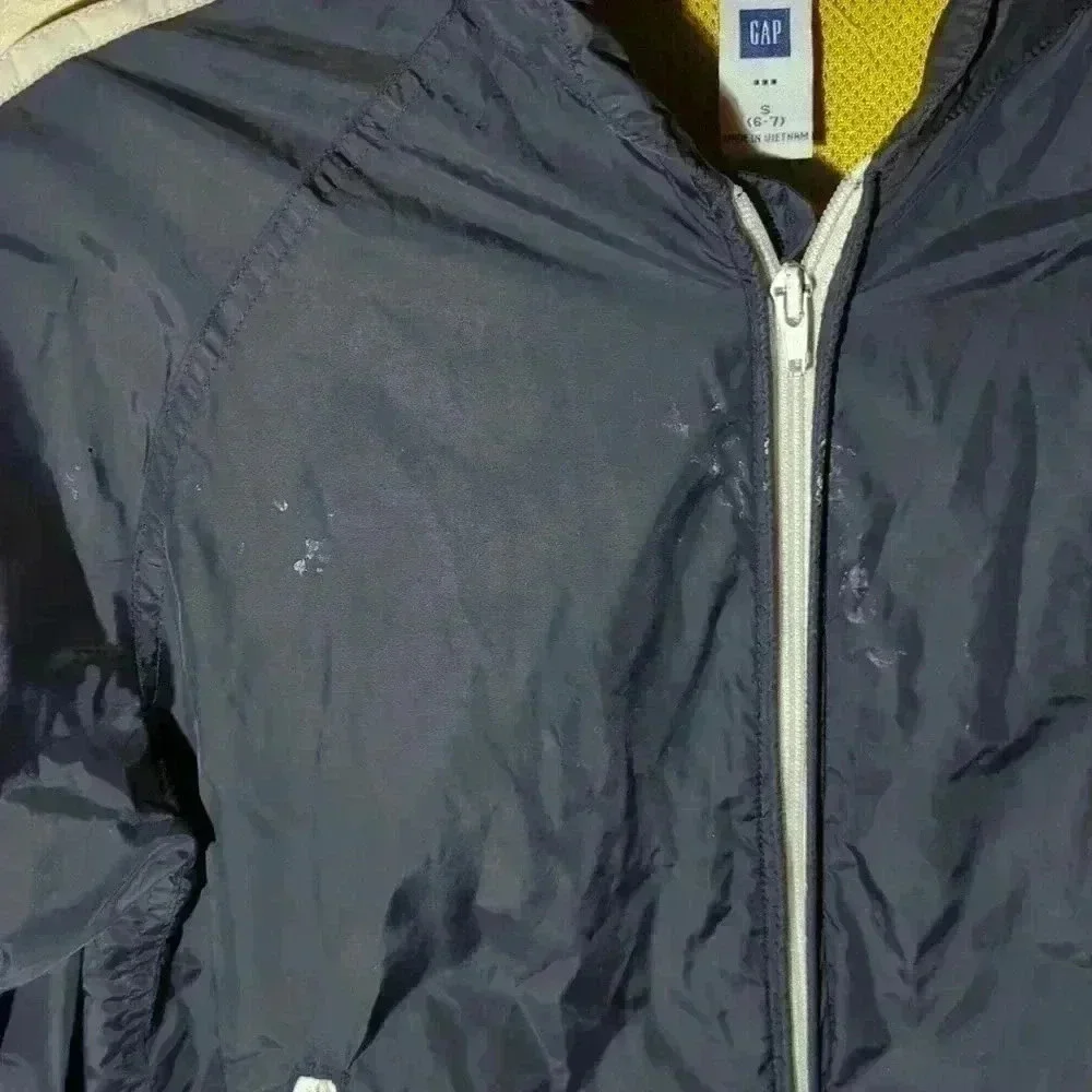 Gap wind breaker, small, blue and yellow